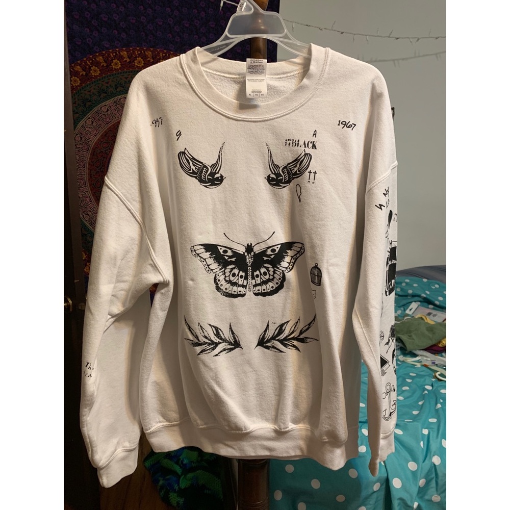 Harry Styles Tattoo Crewneck